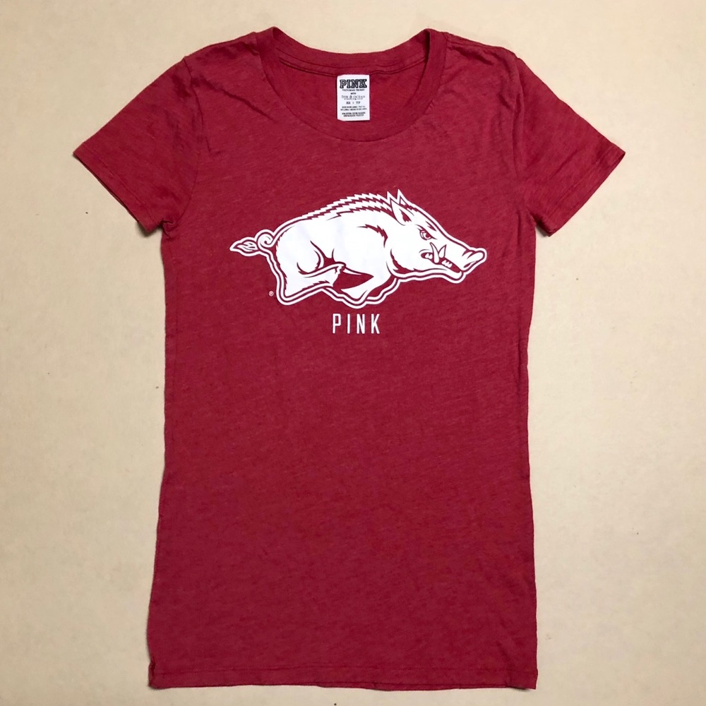 University of Arkansas - VS PINK Women’s Tee ❤️
